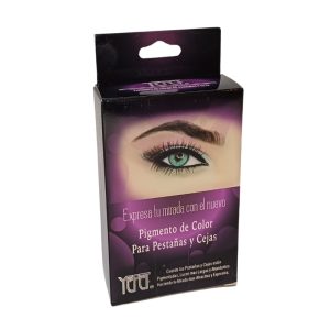 Pigmento negro para pestañas y cejas
