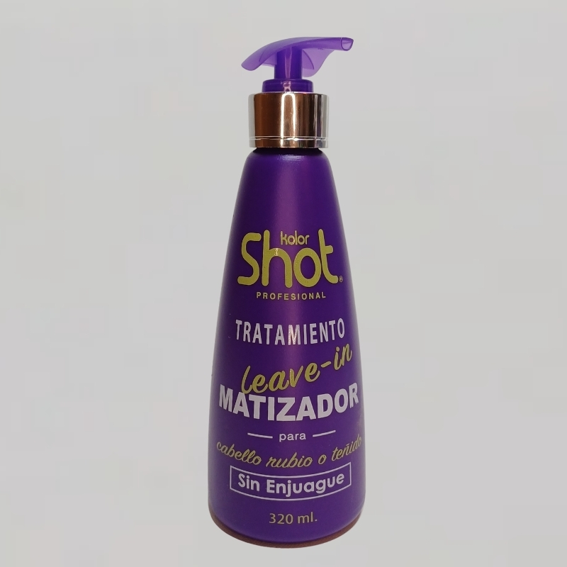 Leave Shot Leave-In Matizador 320 ml – Kolor Shot - Multiproductos Cayrogt